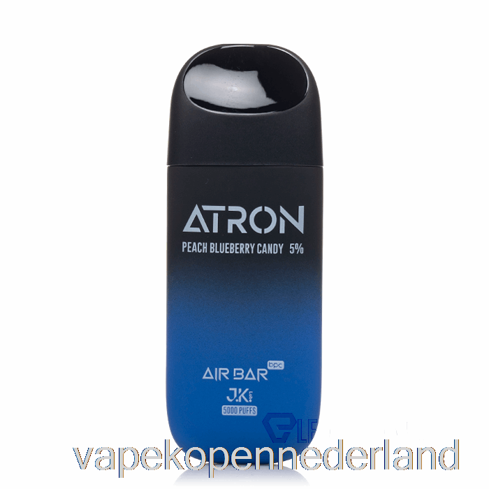 Vape Nederland Air Bar Atron 5000 Wegwerp Perzik Bosbessen Snoep